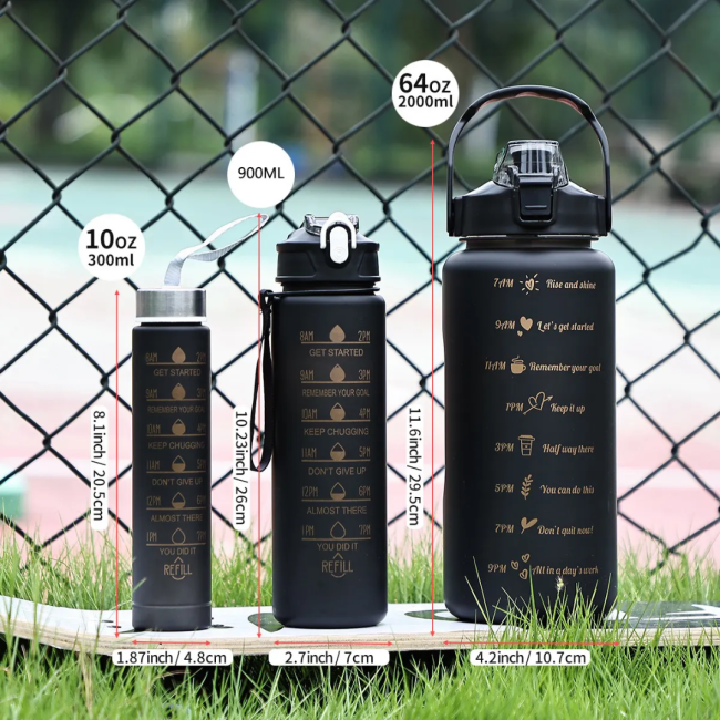 GOURDES & BOUTEILLES D'EAU 3 EN 1 RESISTANTES