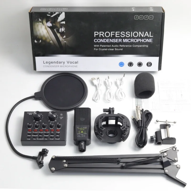 KITS DE MICROPHONES POUR STREAMING & ENREGISTREMENT