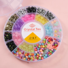 ENSEMBLE DE PERLES ACRYLIQUES COLORÉES